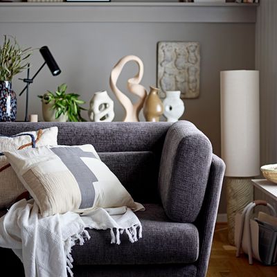 Floor lamps - Payah Floor Lamp, Nature, Stoneware  - BLOOMINGVILLE MULTIBRAND HOUSE