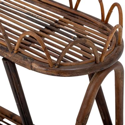 Autres tables  - Sanibel Table d'appoint, Marron, Rotin  - CREATIVE COLLECTION