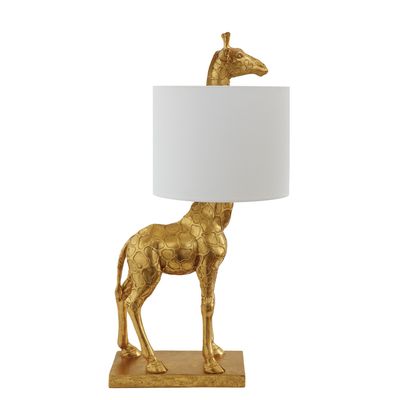 Table lamps - Silas Table lamp, Gold, Polyresin  - CREATIVE COLLECTION