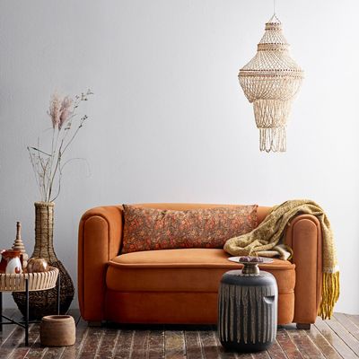 Canapés - Malala Canapé, Marron, Polyester  - CREATIVE COLLECTION