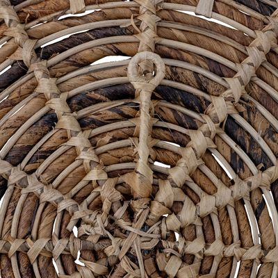 Autres décorations murales - Sonna Déco murale, Marron, Feuille de bananier Set of 3 - BLOOMINGVILLE MULTIBRAND HOUSE