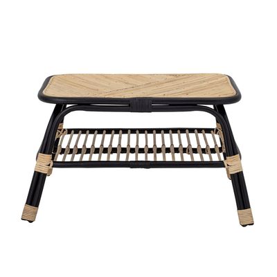 Coffee tables - Loue Coffee Table, Black, Rattan - BLOOMINGVILLE MULTIBRAND HOUSE