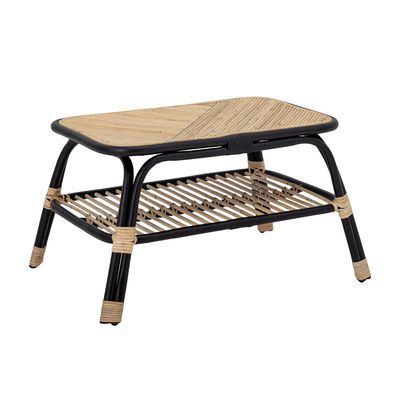 Tables basses - Loue Table basse, Noir, Rotin  - BLOOMINGVILLE MULTIBRAND HOUSE