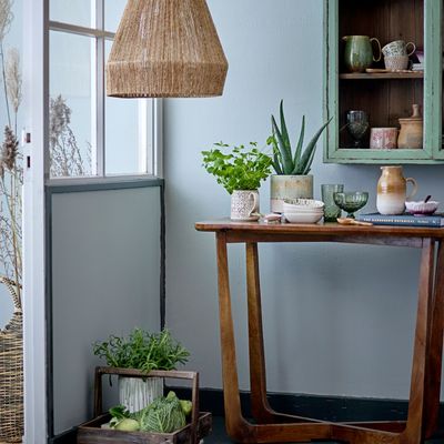 Sideboards - Hazem Cabinet, Green, Firwood  - CREATIVE COLLECTION