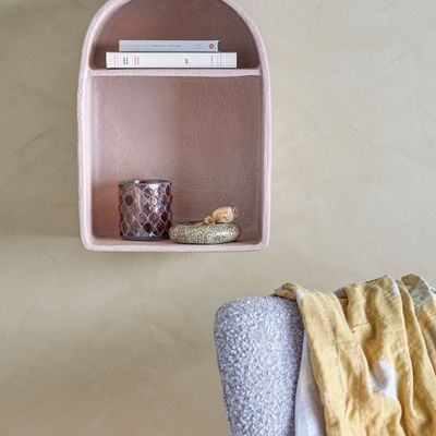 Shelves - Denia Shelf, Nature, Polyresin  - BLOOMINGVILLE MULTIBRAND HOUSE