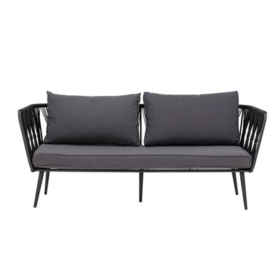 Canapés - Pavone Fire-resistant Canapé, Noir, Métal - BLOOMINGVILLE MULTIBRAND HOUSE