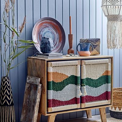 Shopping baskets - Naimi Basket, Nature, Banana Leaf Set of 2 - CREATIVE COLLECTION