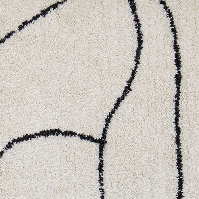 Rugs - Viga Rug, White, Cotton  - BLOOMINGVILLE MULTIBRAND HOUSE