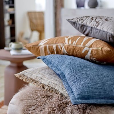 Tissus - Abo Peau, Marron, Lambskin Tibetian  - BLOOMINGVILLE MULTIBRAND HOUSE