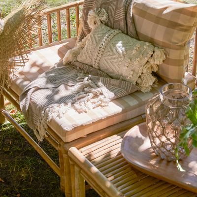 Canapés - Korfu Canapé modulable coin gauche, Nature, Bambou  - BLOOMINGVILLE MULTIBRAND HOUSE