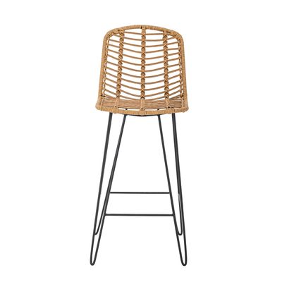 Chaises - Vargas Chaise de bar, Nature, Polyrattan - BLOOMINGVILLE MULTIBRAND HOUSE