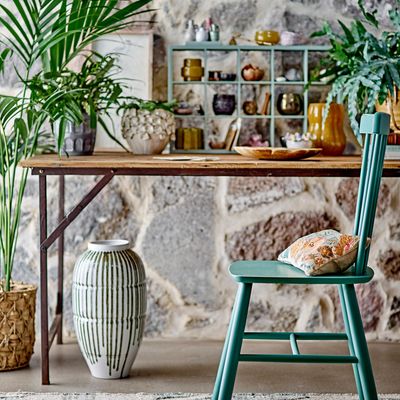 Tables Salle à Manger - Loft Table de salle à manger, Marron, Bois de récupération  - CREATIVE COLLECTION