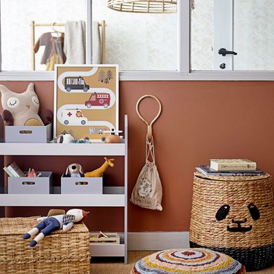 Paniers - Youl Panier avec couvercle, Nature, Jacinthe d'eau  - BLOOMINGVILLE MINI