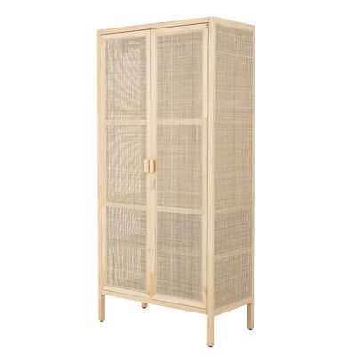 Buffets - Mariana Armoire, Nature, Gmelina wood - BLOOMINGVILLE MULTIBRAND HOUSE