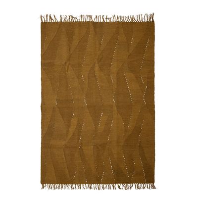 Rugs - Zola Rug, Brown, Wool  - BLOOMINGVILLE MULTIBRAND HOUSE