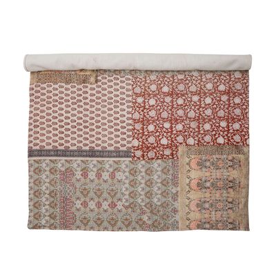 Tapis - Ysolde Tapis, Rouge, Coton - CREATIVE COLLECTION