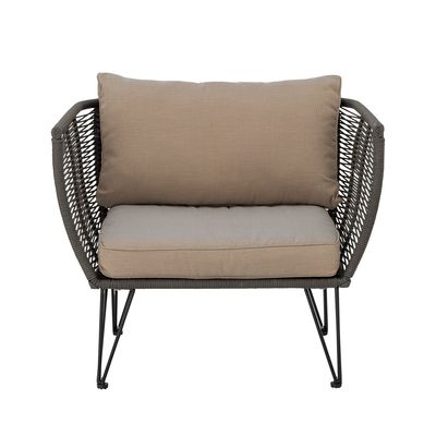 Cushions - Mundo Cushion Cover (No filler), Brown, Polyester Set of 2 - BLOOMINGVILLE MULTIBRAND HOUSE