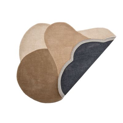 Tapis - Denton Tapis, Marron, Laine  - BLOOMINGVILLE MULTIBRAND HOUSE