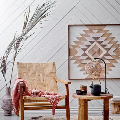 Chaises longues - Mills Chaise de salon, Marron, Rotin  - CREATIVE COLLECTION