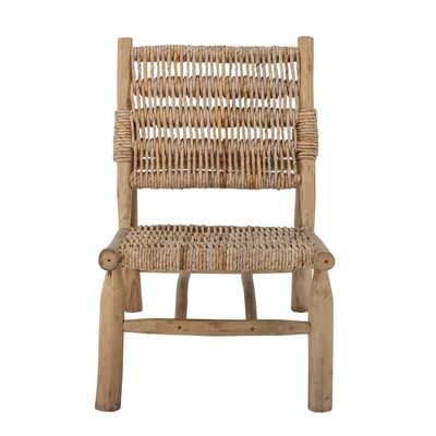 Lounge chairs - Ruthy Lounge Chair, Nature, Teak  - BLOOMINGVILLE
