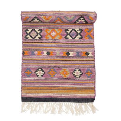 Tapis - Yolanda Tapis, Violet, Coton - BLOOMINGVILLE MULTIBRAND HOUSE