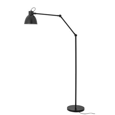 Floor lamps - Barca Floor Lamp, Black, Metal  - CREATIVE COLLECTION