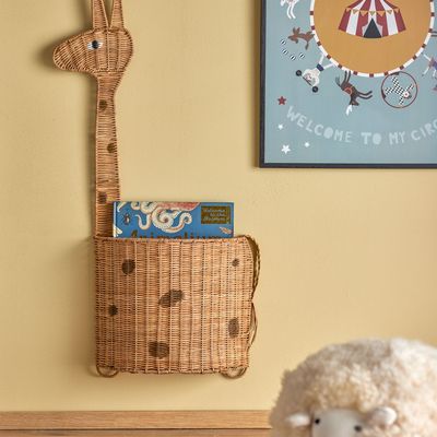 Paniers - Philine Panier mural, Nature, Rotin  - BLOOMINGVILLE MINI