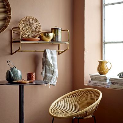 Chaises - Yonne Chaise de bar, Nature, Rotin  - BLOOMINGVILLE MULTIBRAND HOUSE