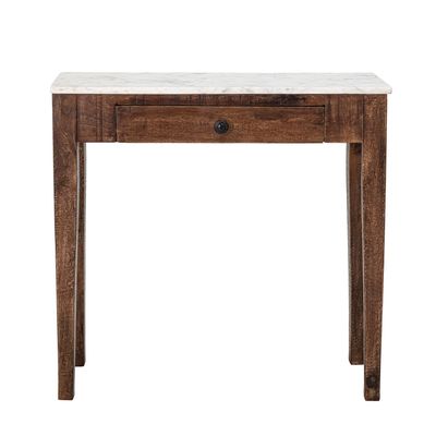Other tables - Hauge Console Table, Brown, Marble  - CREATIVE COLLECTION