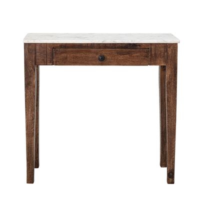 Autres tables  - Hauge Table console, Marron, Marbre  - CREATIVE COLLECTION