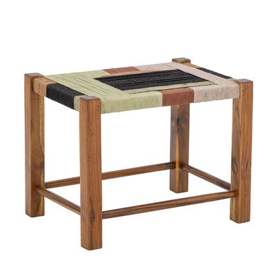 Tabourets - Verde Tabouret, Marron, Jute  - BLOOMINGVILLE MULTIBRAND HOUSE