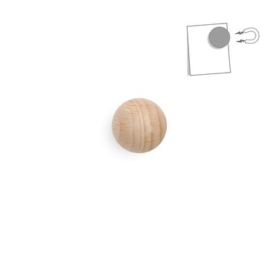 Objets design - Boule magnétique en bois - TOUT SIMPLEMENT,