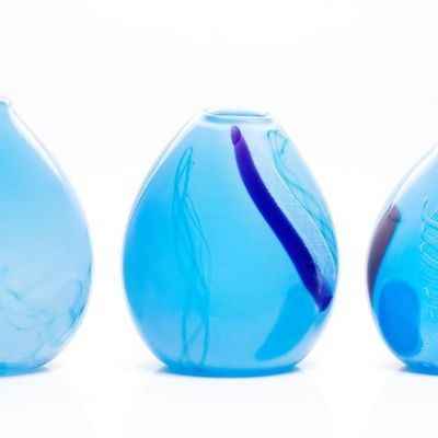 Verre d'art - Vases des saisons "Juillet" - KIRBEL OÜ