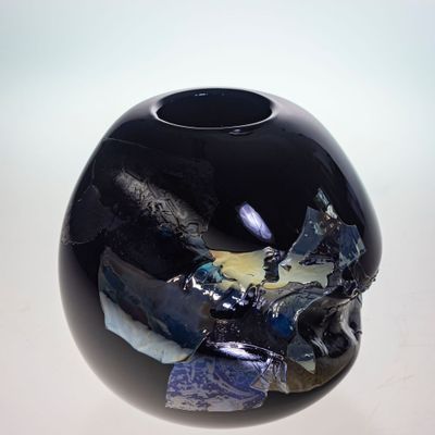 Art glass - The vase "Milky Way” - KIRBEL OÜ