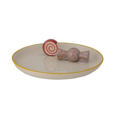 Assiettes au quotidien - Mylie Assiette, Nature, Grès - BLOOMINGVILLE MINI
