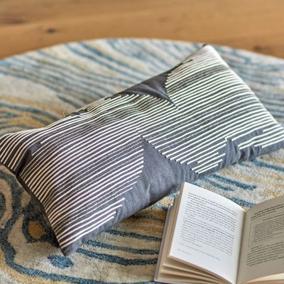 Cushions - Brechia Cushion, Grey, Cotton  - BLOOMINGVILLE MULTIBRAND HOUSE