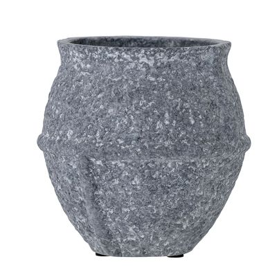 Vases - Walle Vase, Gris, Céramique  - CREATIVE COLLECTION