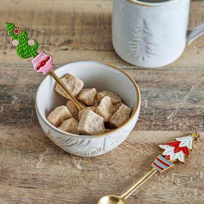 Couverts & ustensiles de cuisine - Freydis Cuillère, Rouge, Alliage de Zinc Set of 2 - BLOOMINGVILLE MULTIBRAND HOUSE