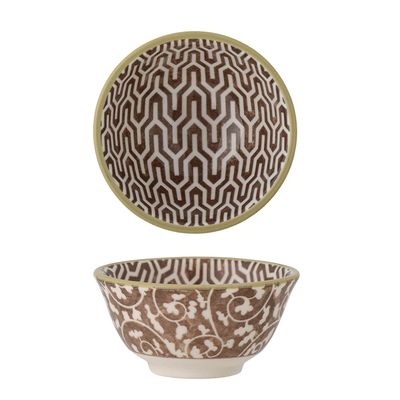 Bowls - Maple Bowl, Brown, Stoneware - CREATIVE COLLECTION