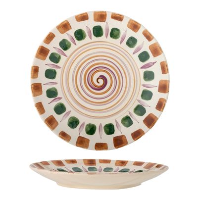 Everyday plates - Shama Plate, Green, Stoneware - BLOOMINGVILLE MULTIBRAND HOUSE