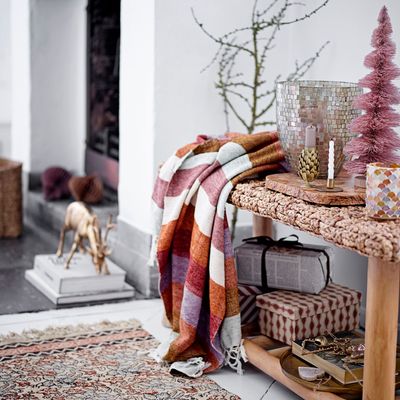 Decorative objects - Oybek Deco Tree, Rose, Sisal  - BLOOMINGVILLE MULTIBRAND HOUSE