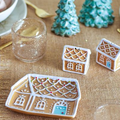 Assiettes au quotidien - Ginnie Assiette, Marron, Céramique  - BLOOMINGVILLE MULTIBRAND HOUSE