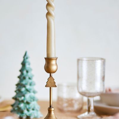 Bougeoirs et photophores  - Eloy Bougeoir, Or, Métal  - BLOOMINGVILLE MULTIBRAND HOUSE