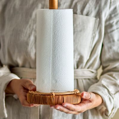 Couverts & ustensiles de cuisine - Ingse Socle dÉessuie-tout, Nature, Rotin  - BLOOMINGVILLE MULTIBRAND HOUSE