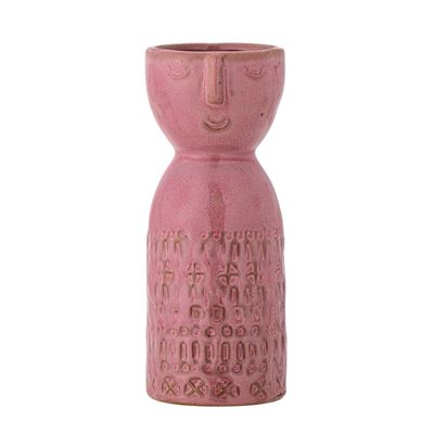 Vases - Embla Vase, Pink, Stoneware - BLOOMINGVILLE MULTIBRAND HOUSE