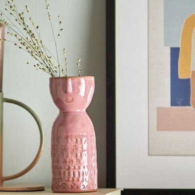 Vases - Embla Vase, Rose, Grès  - BLOOMINGVILLE MULTIBRAND HOUSE