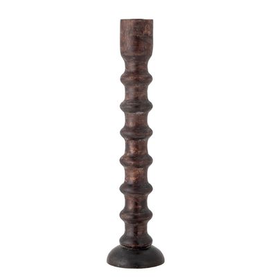 Bougeoirs et photophores - Brenda Bougeoir, Marron, Mango - BLOOMINGVILLE MULTIBRAND HOUSE