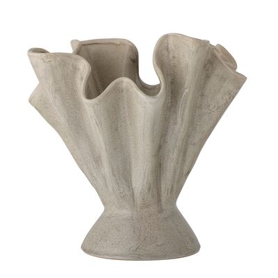 Vases - Plier Vase, Nature, Grès - BLOOMINGVILLE MULTIBRAND HOUSE