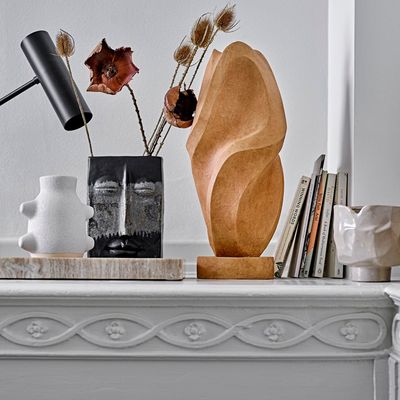 Vases - Nasru Vase, Noir, Grès  - BLOOMINGVILLE MULTIBRAND HOUSE