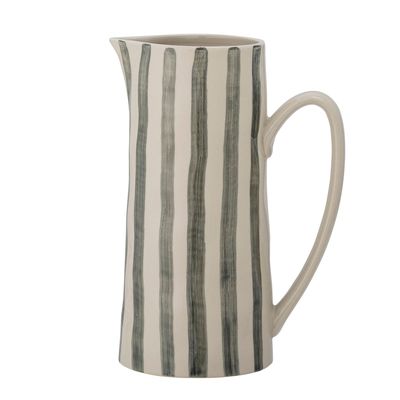 Carafes - Begonia Jug, Green, Stoneware - CREATIVE COLLECTION